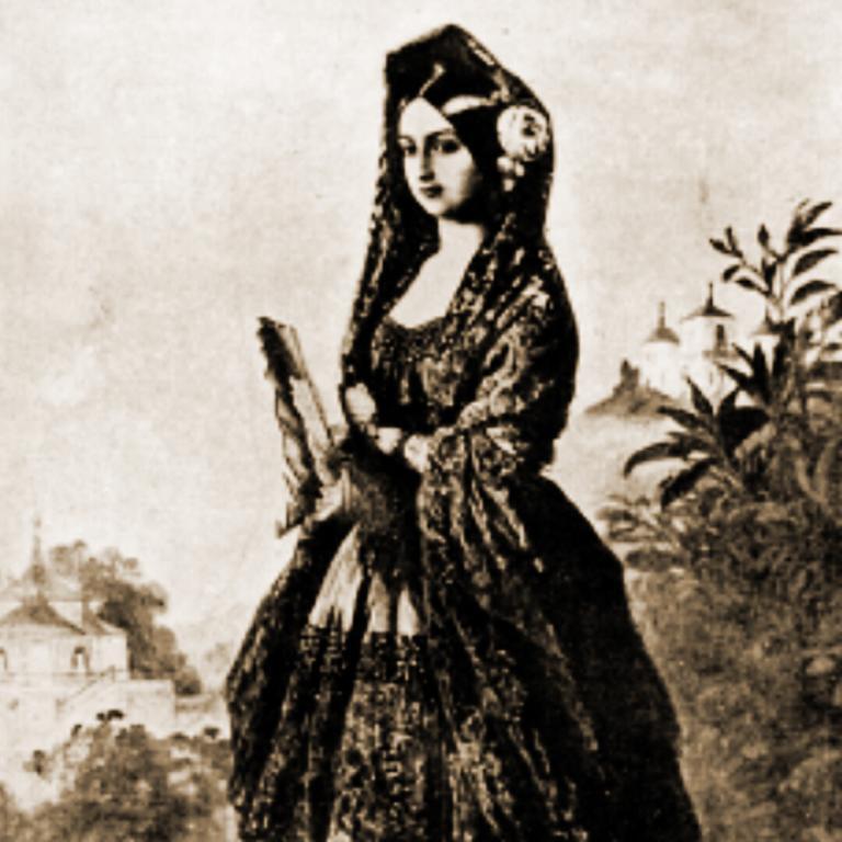 La blonda española