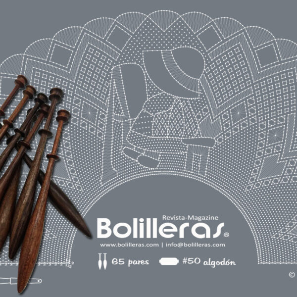 Abanico encajera en encaje de bolillos – Patrón 01e en formato electrónico