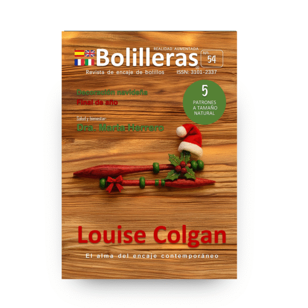 Bolilleras® 54 – Revista de encaje de bolillos | Edición especial Navidad 2025 (Formato papel)